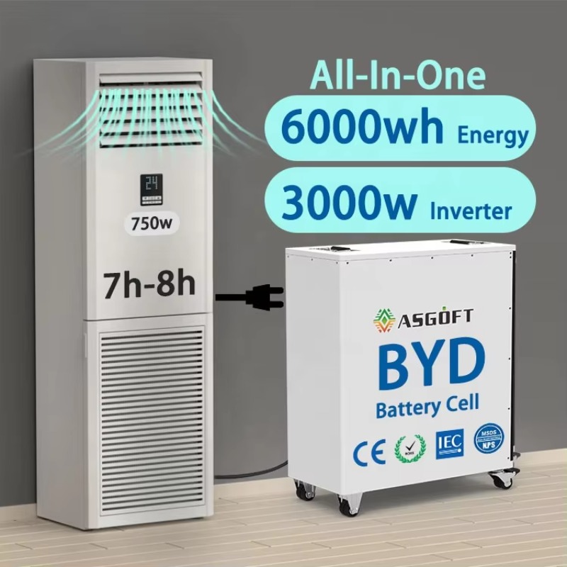 Hybrid Solar Inverter - 6kwh Outdoor All in One ESS