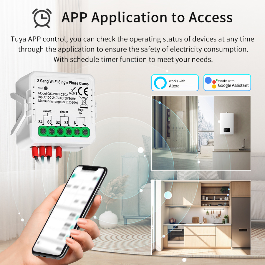 Tuya Smart Wifi Energy Meter C - Renewable Energy House recension och pris