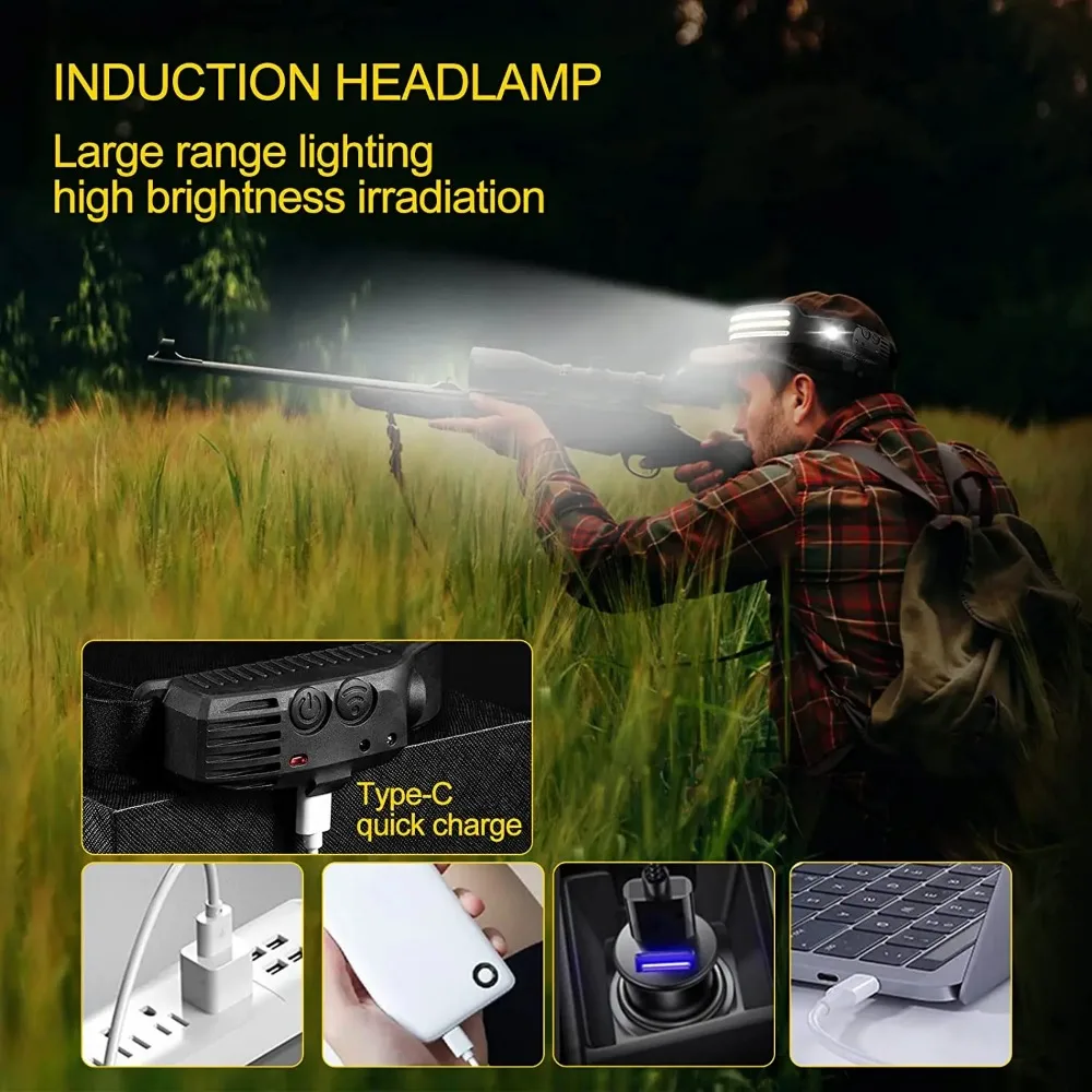 Rechargeable COB LED Induction - Renewable Energy Battery recension och pris