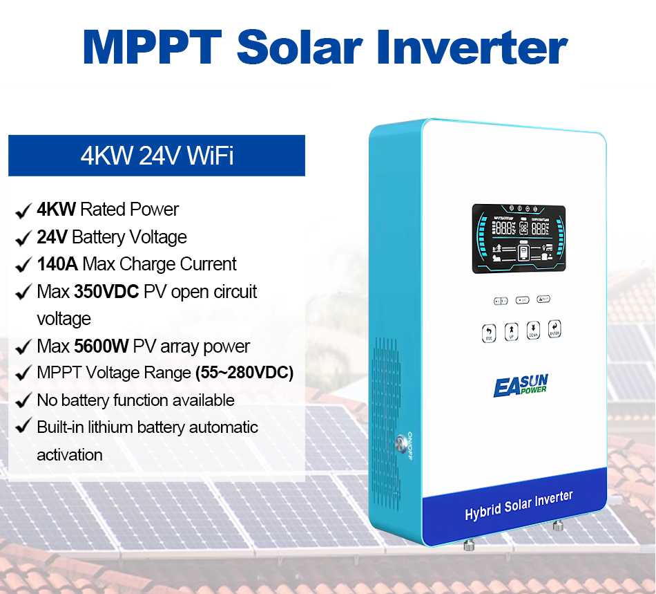EASUN POWER 4KW Inverter 110V  - Renewable Energy House recension och pris