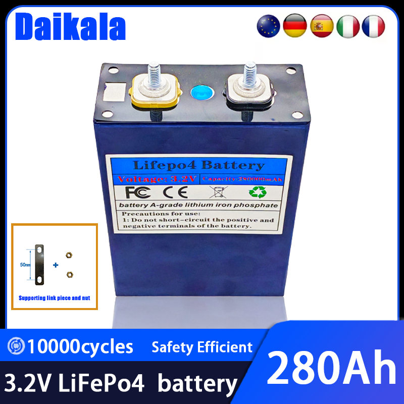 NEW 3.2V  280Ah LiFePO4 Batter - Renewable Energy House recension och pris