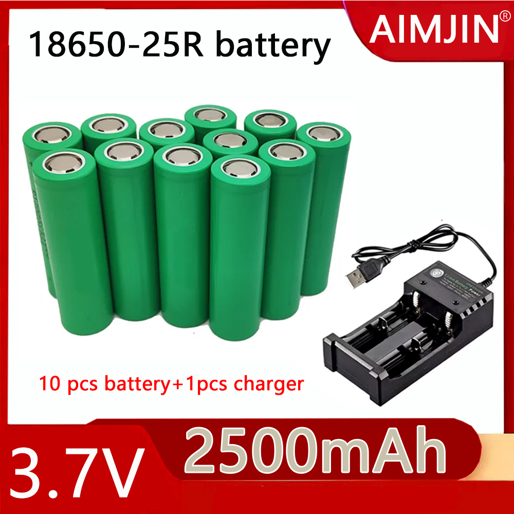 18650 25R 3.7V 2500mAh NEW Hig - Renewable Energy Technology recension och pris