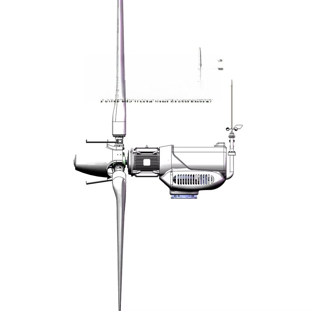 5KW Wind Turbine Generator and - Solar Panel System 10Kw recension och pris