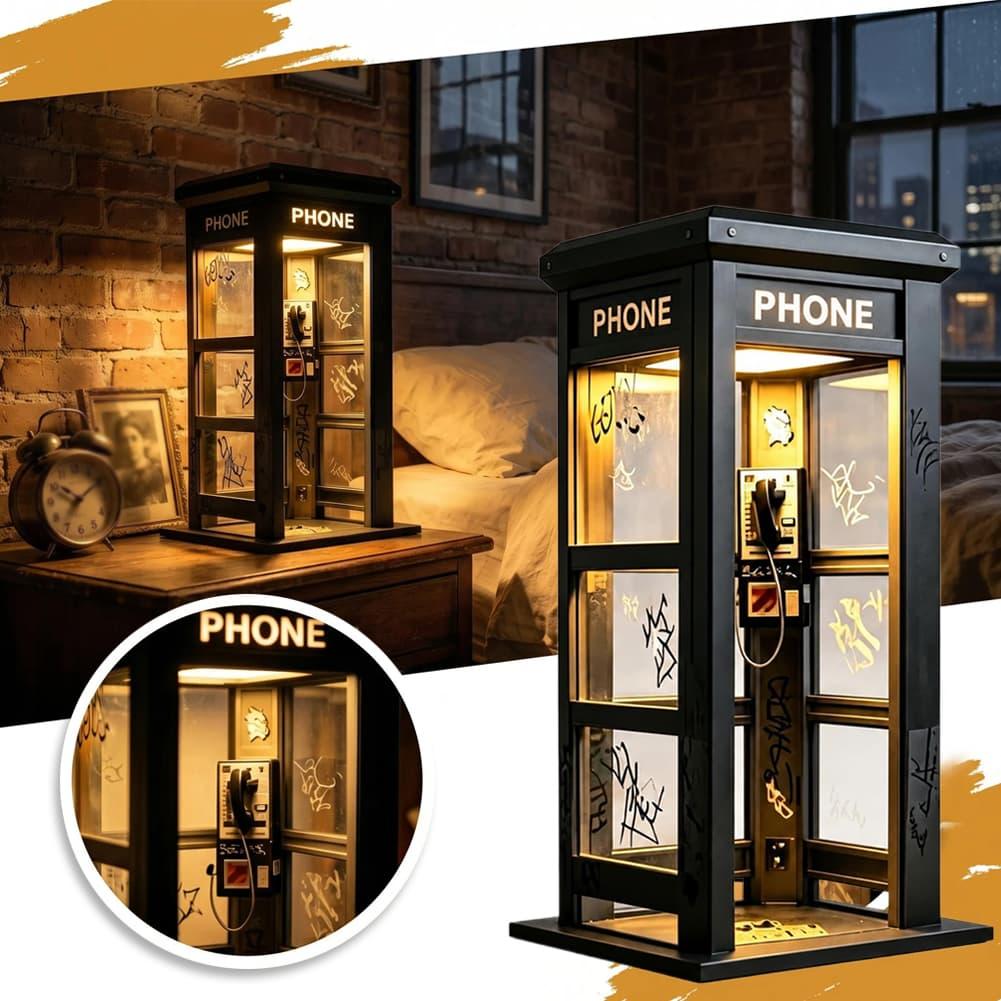 Retro Graffiti Phone Booth Tab - Renewable Energy Battery recension och pris