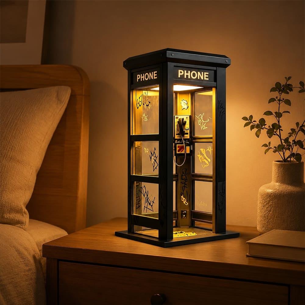 Retro Graffiti Phone Booth Tab - Renewable Energy Battery recension och pris