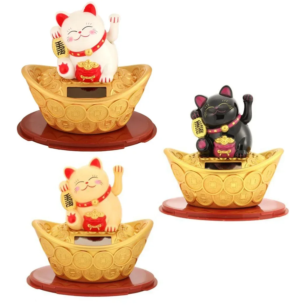 Lucky Cat Cat Wealth Cat Solar - Renewable Energy House recension och pris