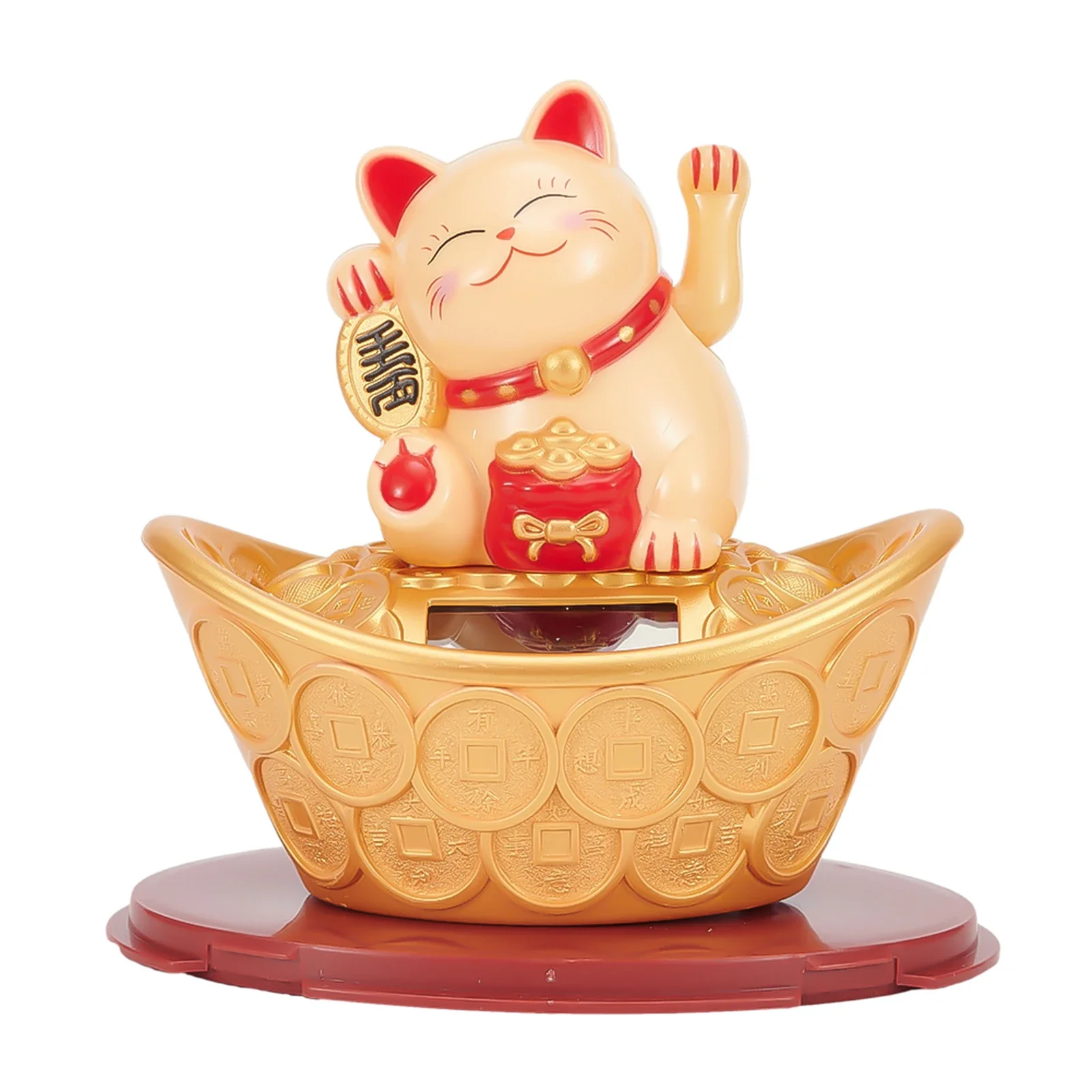 Lucky Cat Cat Wealth Cat Solar - Renewable Energy House recension och pris