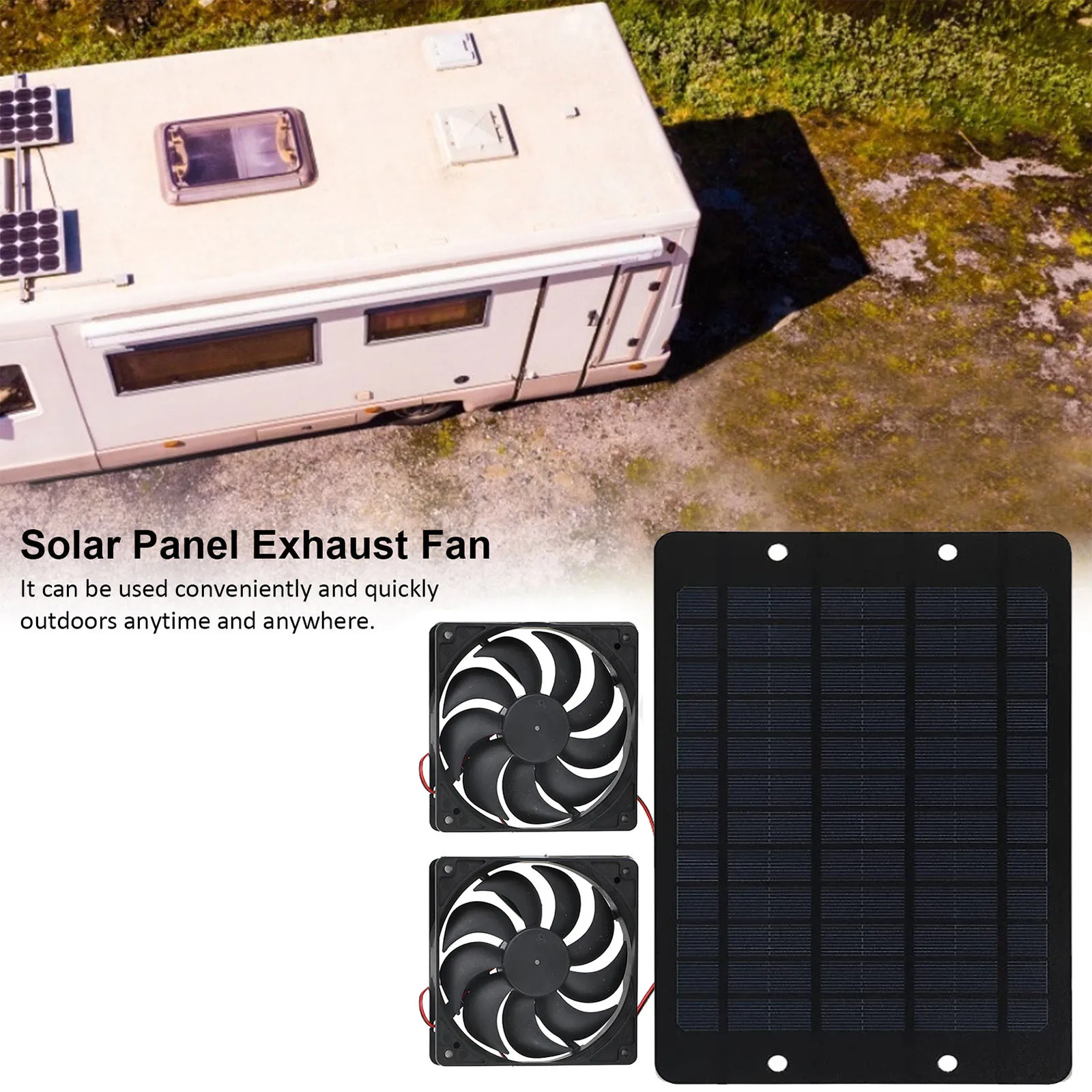 2026 New Solar Exhaust Fan Min - Renewable Energy House recension och pris