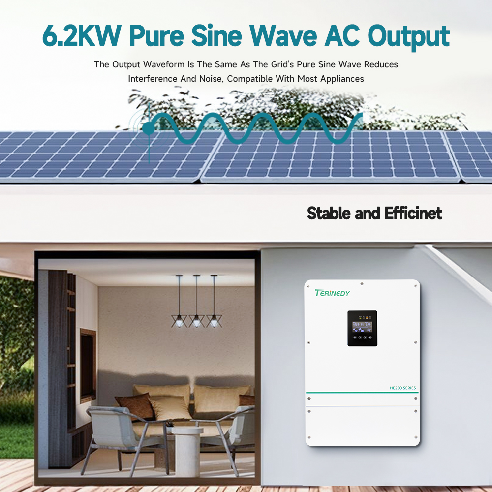 Smart 6kW 48V Built-in MPPT Pu - Hybrid Solar Inverter recension och pris