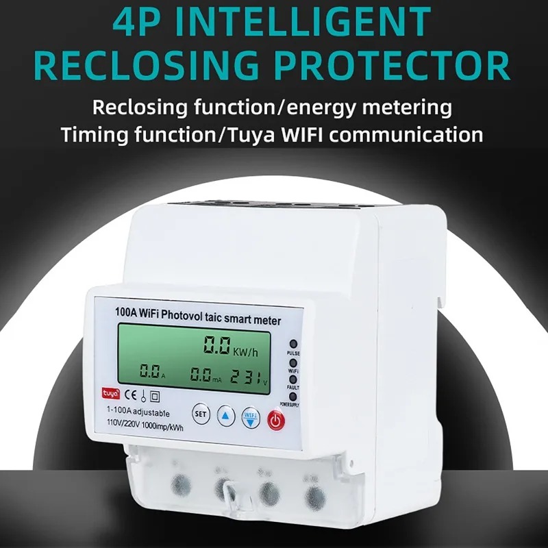 4P 1-100A WiFi Photovoltaic Sm - Renewable Energy House recension och pris