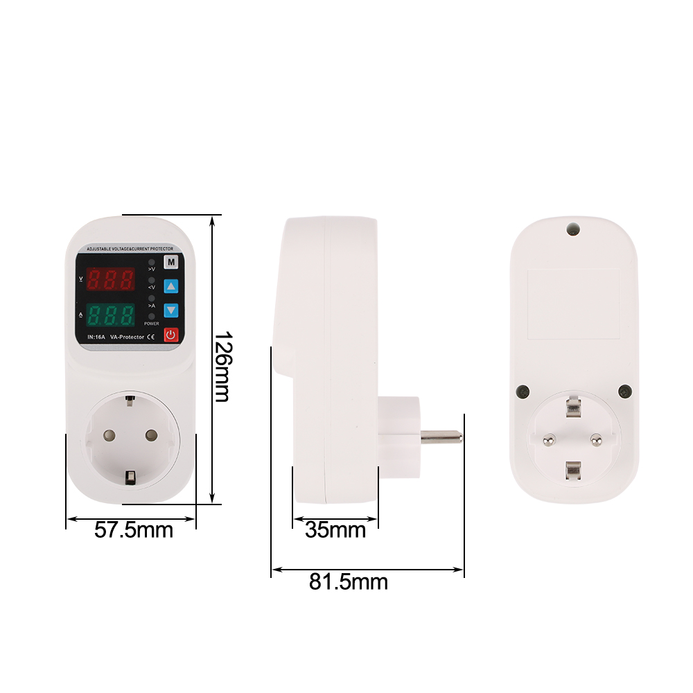 Automatic Voltage Current Prot - Ac Surge Protector recension och pris