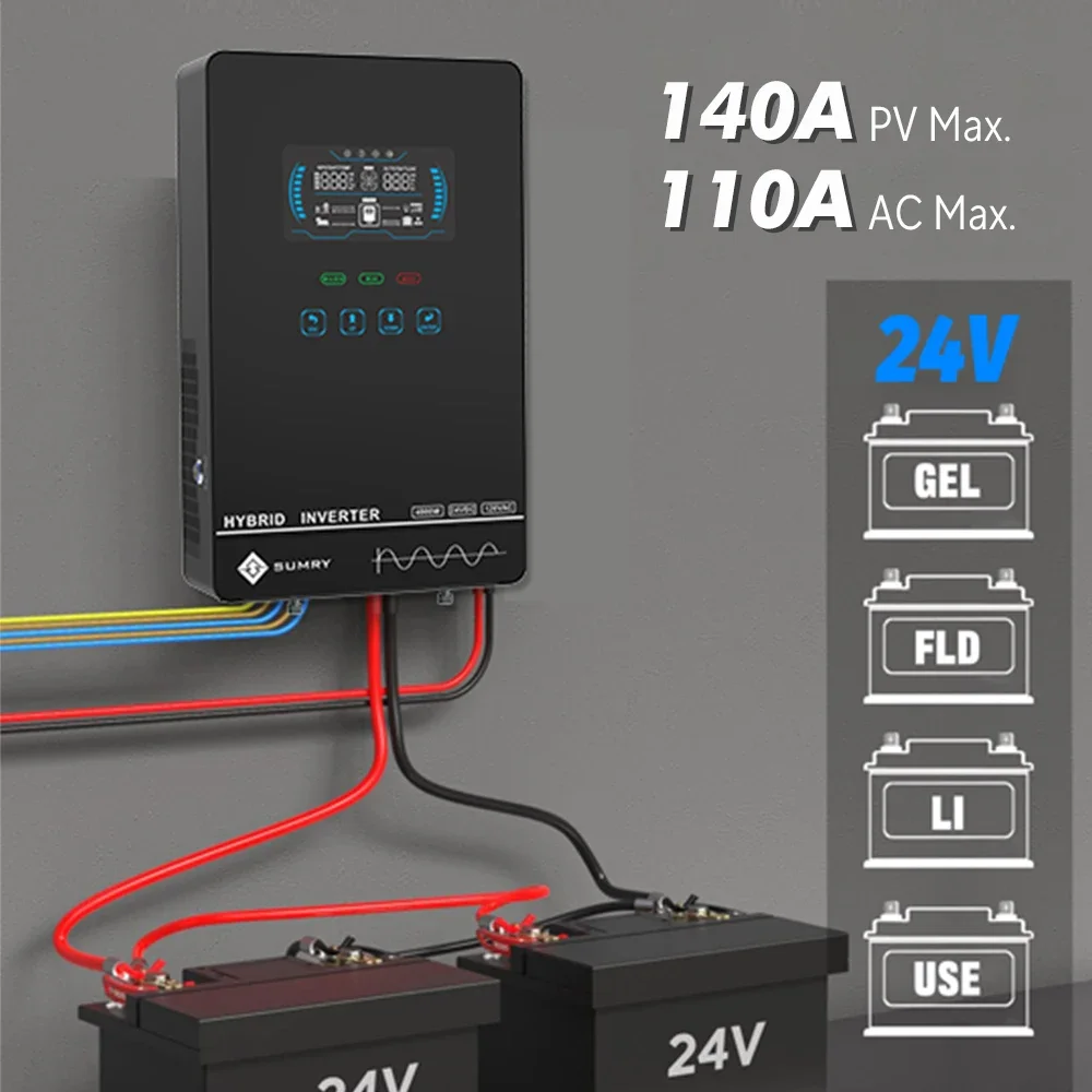 Sumry 4KW 120V Off Grid Solar  - Hybrid Solar Inverter recension och pris