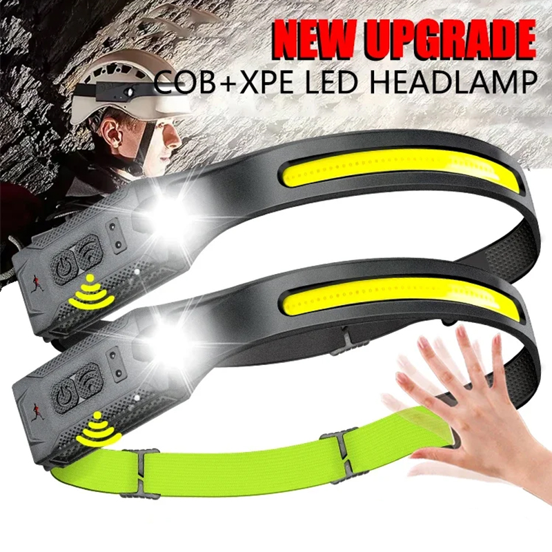 LED Headlamp USB Rechargeable  - Renewable Energy Battery recension och pris