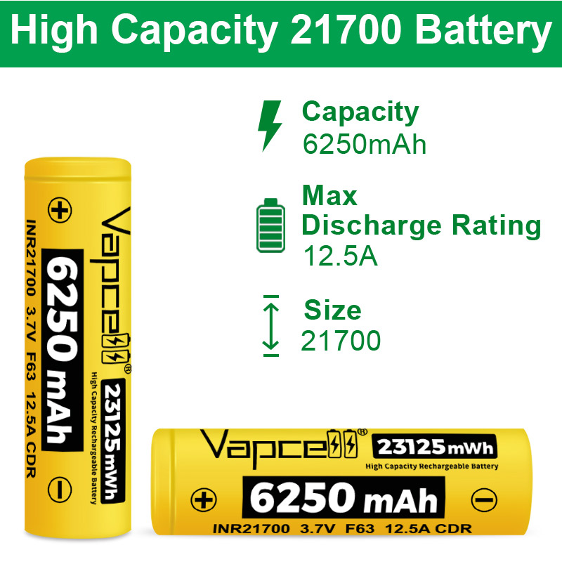 New High-capacity 21700 Batter - Renewable Energy Technology recension och pris