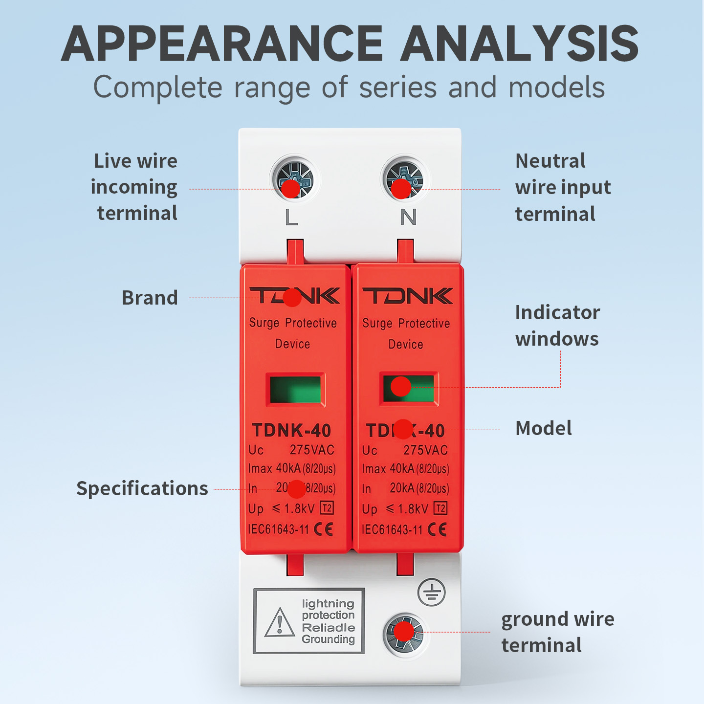 TDNK Household & Industrial SP - Ac Surge Protector recension och pris