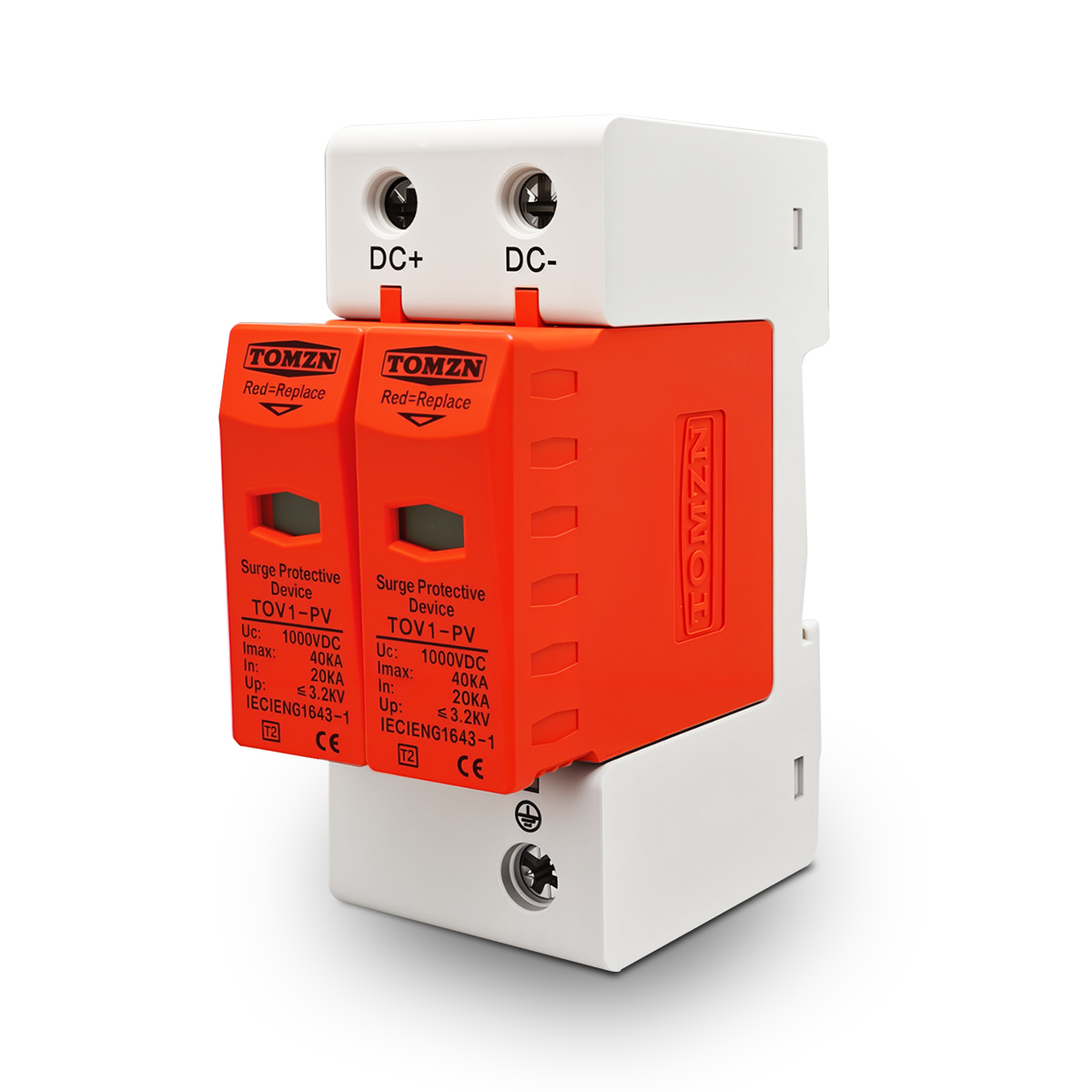 TOMZN DC SPD 1000V 20KA~40KA H - Ac Surge Protector recension och pris